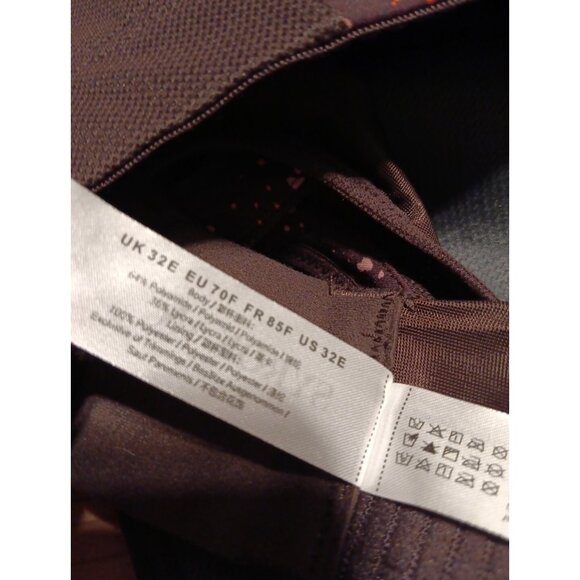 SYROKAN Women's 32E Sports Bra Front Adjustable High Impact Support Wireless - Picture 5 of 6